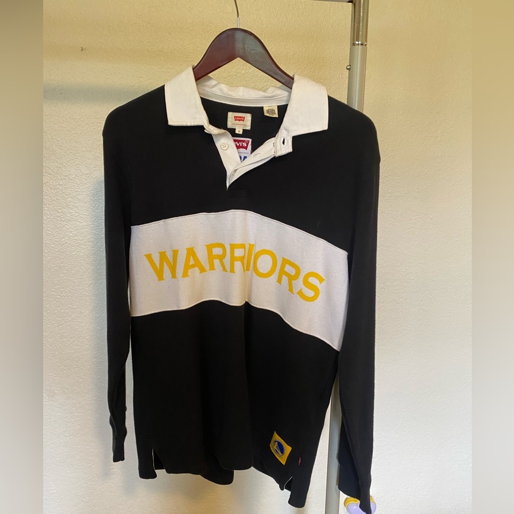 Levis x WARRIORS long sleeve polo